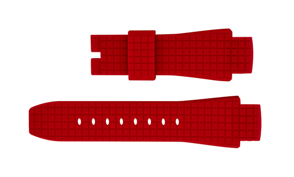 Phantom 43mm Red Silicone Strap