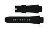 Phantom 43mm Black Silicone Strap