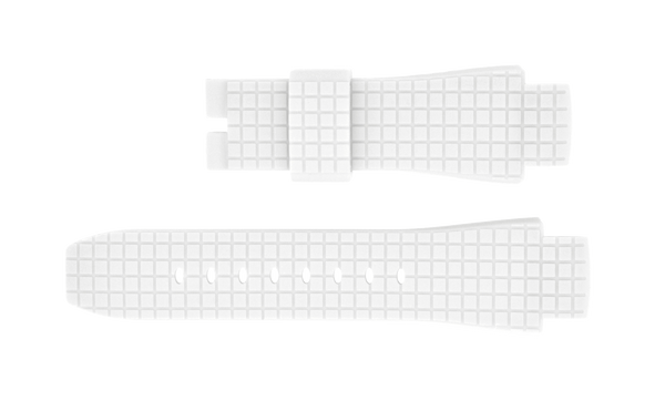 Phantom 43mm White Silicone Strap