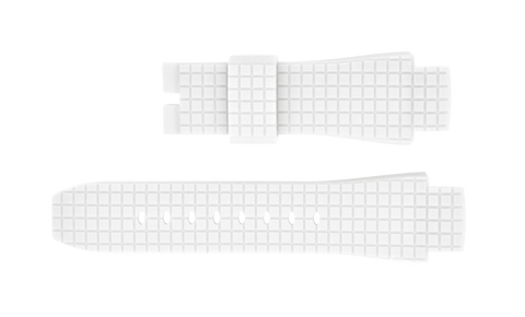 Phantom 43mm White Silicone Strap