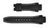 Phantom 49mm Black Leather Strap (White & White Stitch)